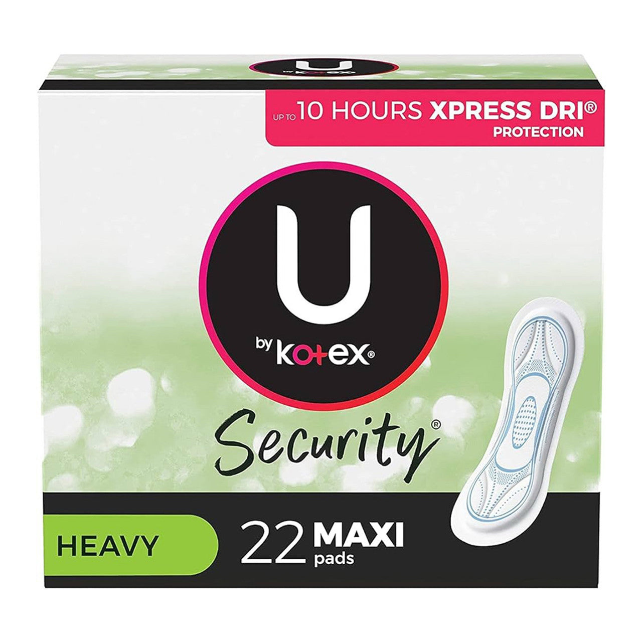U By Kotex Security Lightdays Liners, Extra Coverage, Unscented, 80 Liners, 4 Packs