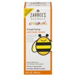 Zarbees Child Cough Cherry 4 oz