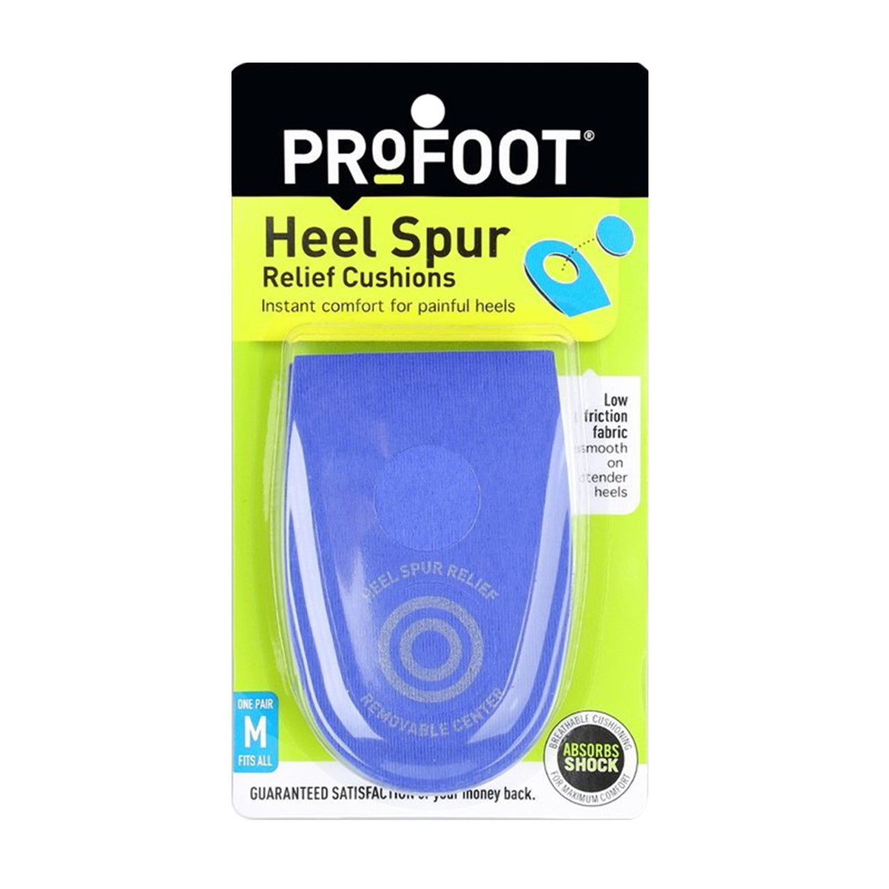 Pro Foot Women Heel Spur Relief Cushions, Pair, 1 Ea