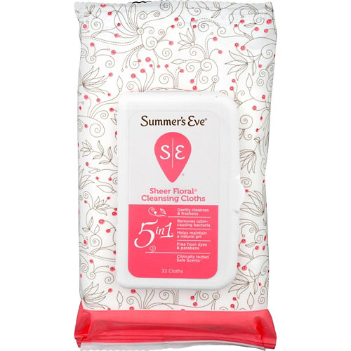 Refresh Your Summer: Sensitive Sheer Floral Cleansing Cloths