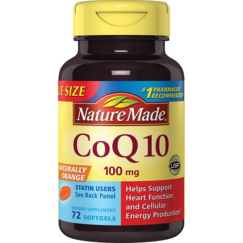 NATURE MADE COQ10 100MG VALUE SIZE 72 CT