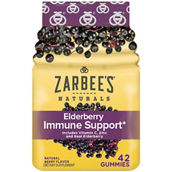 Zarbees Adult Natural Elderberry Immune Support Gummies 42 ct