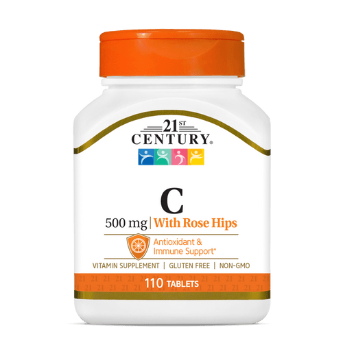 Vitamin C 500 mg with Rose Hips