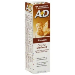A+D Zinc Oxide Diaper Rash Cream 4 Oz by a+D