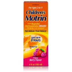 Childrens Tylenol Cold & Flu Liquid Oral Suspension Medicine, Grape, 4 fl. oz