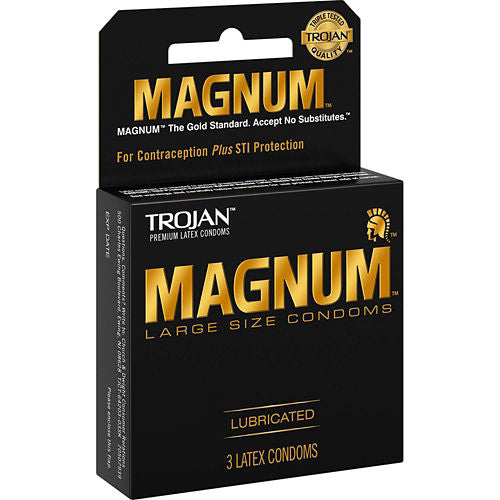 Trojan Magnum Raw Large Size Condoms 10 ct.