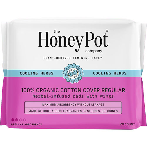 The Honey Pot Sensitive Intimate Wipes 30 ct.