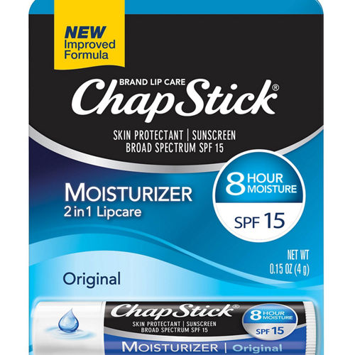 Chapstick Moisturizer Original Flavor, 0.15 oz.