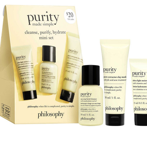 philosophy Purity Made Simple Cleanse, Purify, Hydrate Mini Set