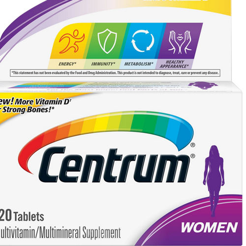 CENTRUM WOMEN MULTIVITAMIN 120 CT