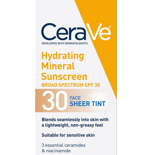 CeraVe Hydrating Sunscreen Tint SPF 30 1.7 oz.