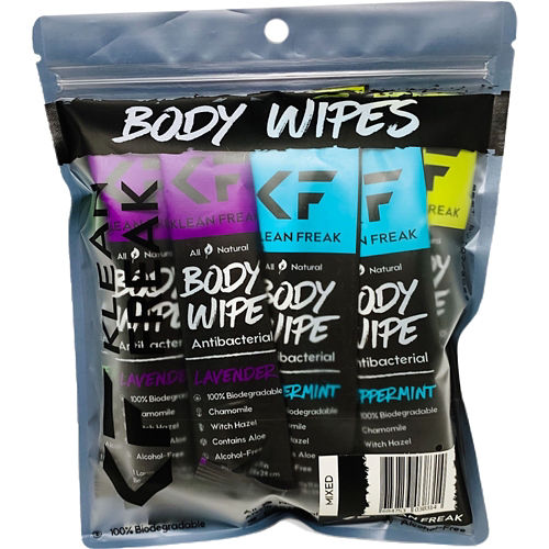 Klean Freak Body Wipe Mixed Pack 12 ct.