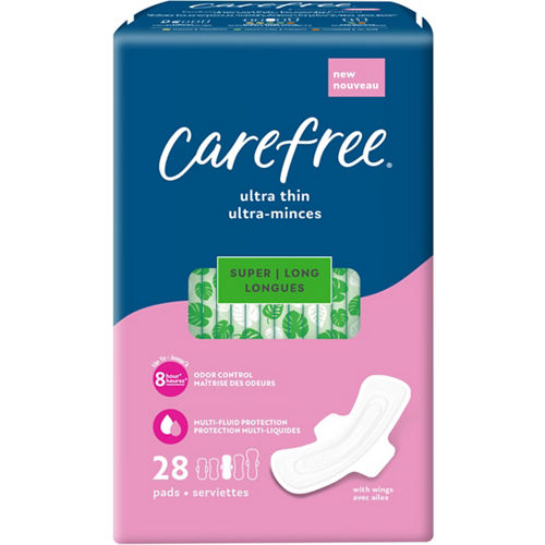 Carefree Unscented Thong/Wing Pantliners 49 ct.
