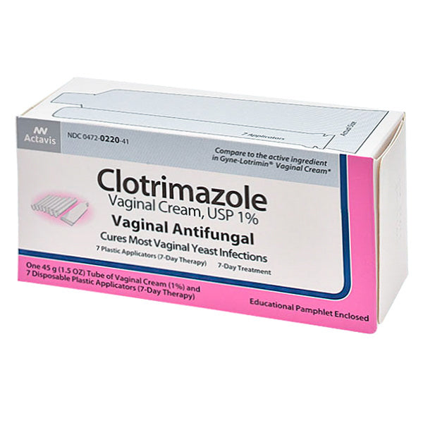 CLOTRIMAZOLE VAGINAL CREAM 1% 45GM