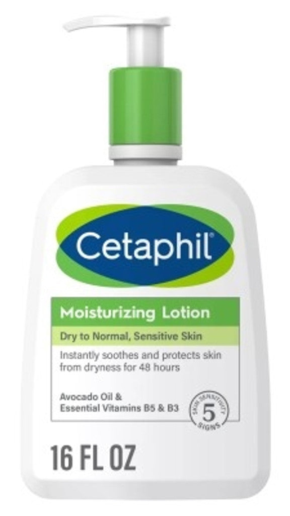 Cetaphil Moisturizing Lotion 8oz Dry To Normal Skin Pack of 3