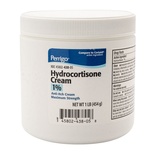 HYDROCORTISONE CRM 1% 454GM
