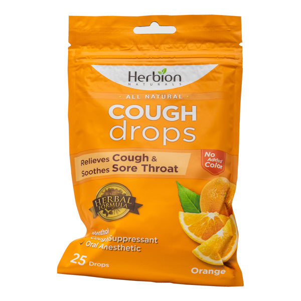 COUGH DROPS ORANGE 25