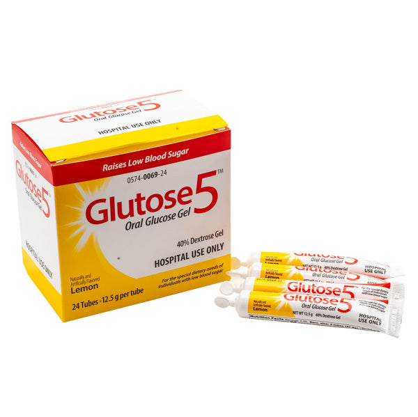 GLUCOSE ORAL GEL LEMON 12.5G