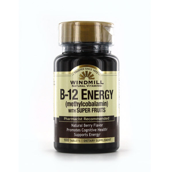 WINDMILL VITAMIN B-12 W SUPER FRUITS 100 TABLET
