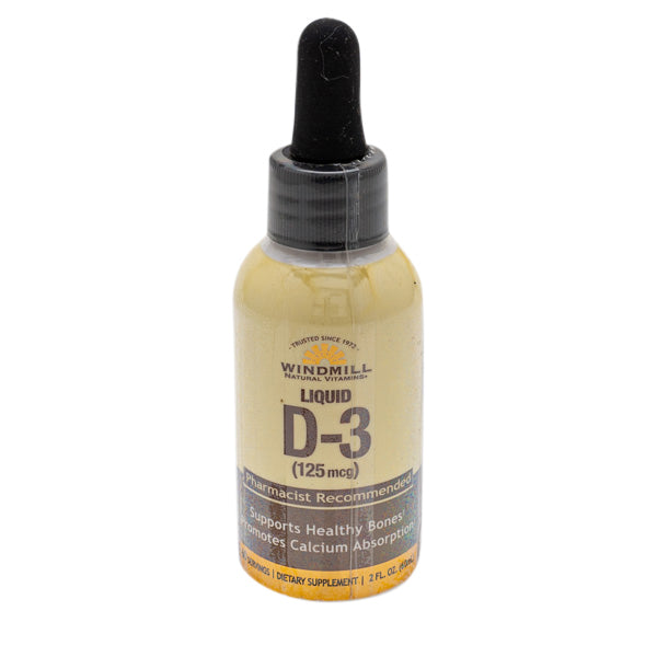 WINDMILL VITAMIN D3 125MCG 60ML LIQUID