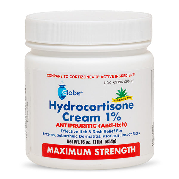 HYDROCORTISONE CRM 1% W/ALOE 454GM