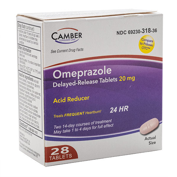 OMEPRAZOLE 20MG 28