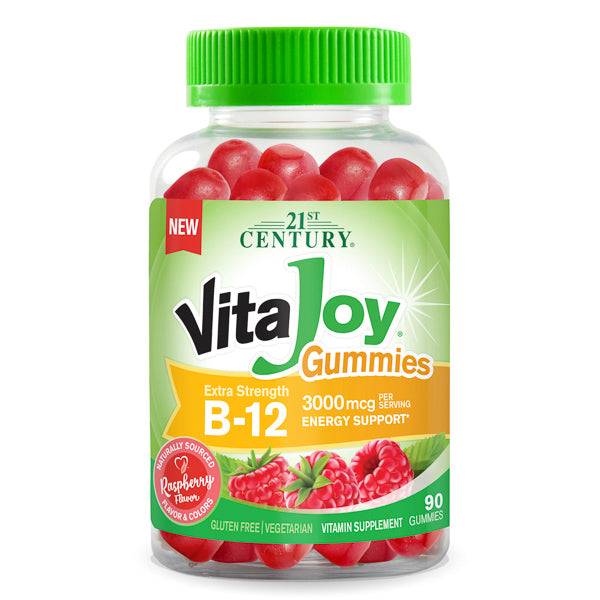 21ST CENTURY VITAJOY VITAMIN B-12 3000MCG 90 GUMMIES