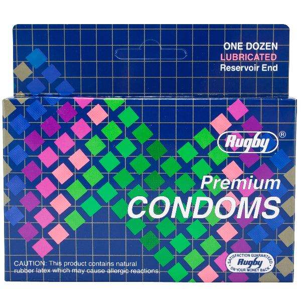 CONDOM LUBRICATED 12PK