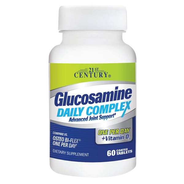 GLUCOSAMINE COMPLEX DAILY+VITD 60