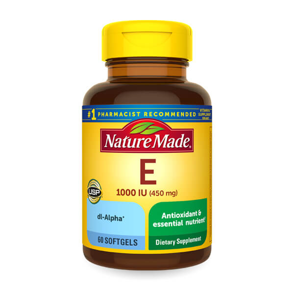 PHARMAVITE VITAMIN E 1000IU DL-ALPHA 60 SOFT GEL