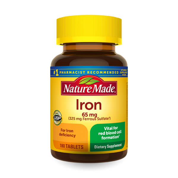 IRON 65MG 180