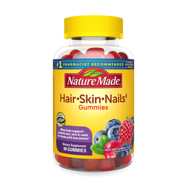 HAIR SKIN NAILS BIOTIN 2500MCG 90