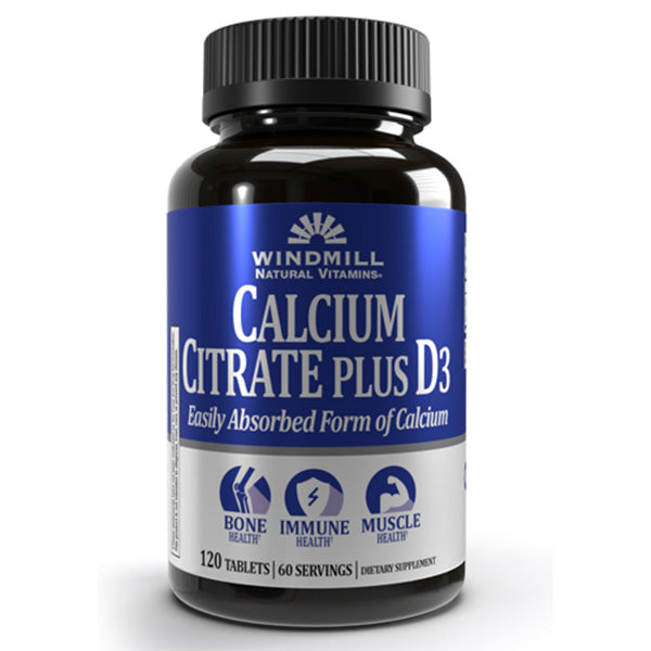 CALCIUM CITRATE + D TABLETS 120