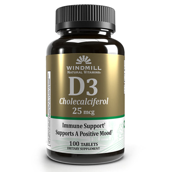 WINDMILL Vitamin D 1000IU 100 TABLET