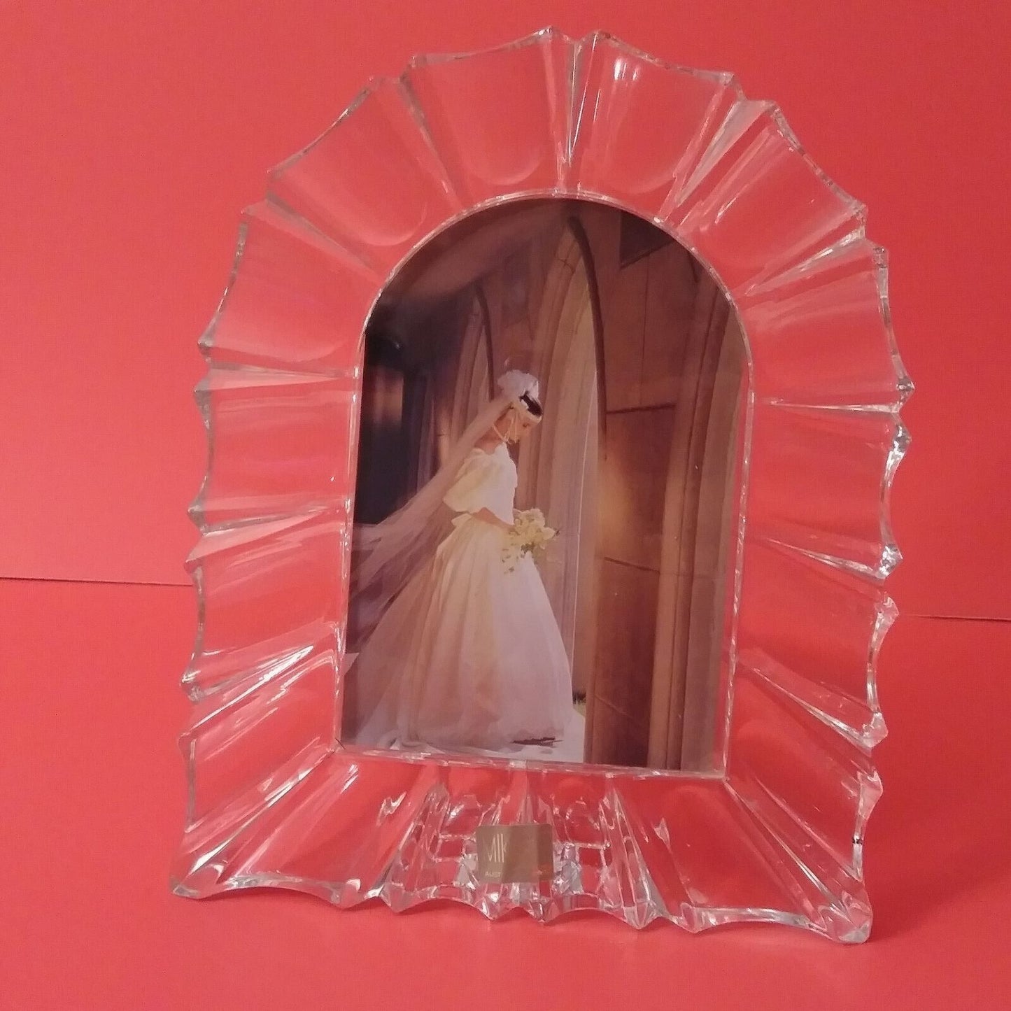 Mikasa Glass Cathedral Picture Frame Atrium - 8â€Âx10â€Â
