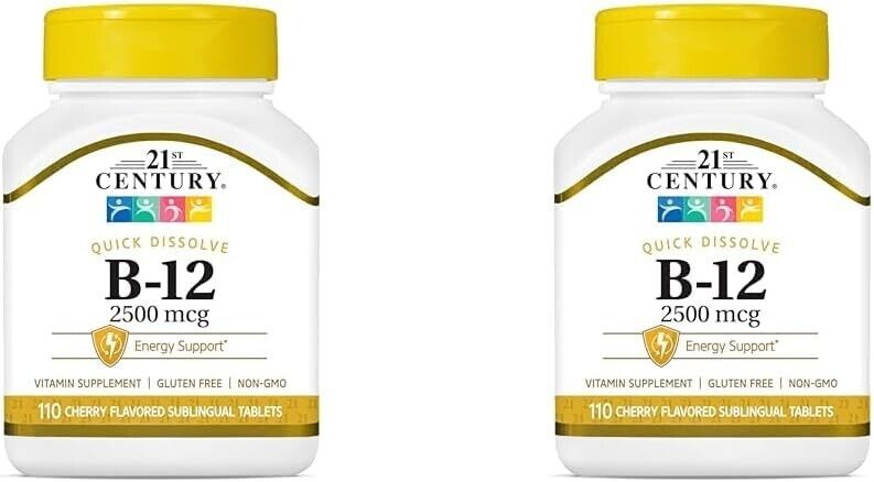 21st Century Vitamin B12 2500 mcg 110ct