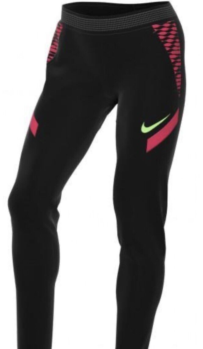 Nike Dry Strike 21 Soccer Training Pant Women's Medium Black CW6093 013