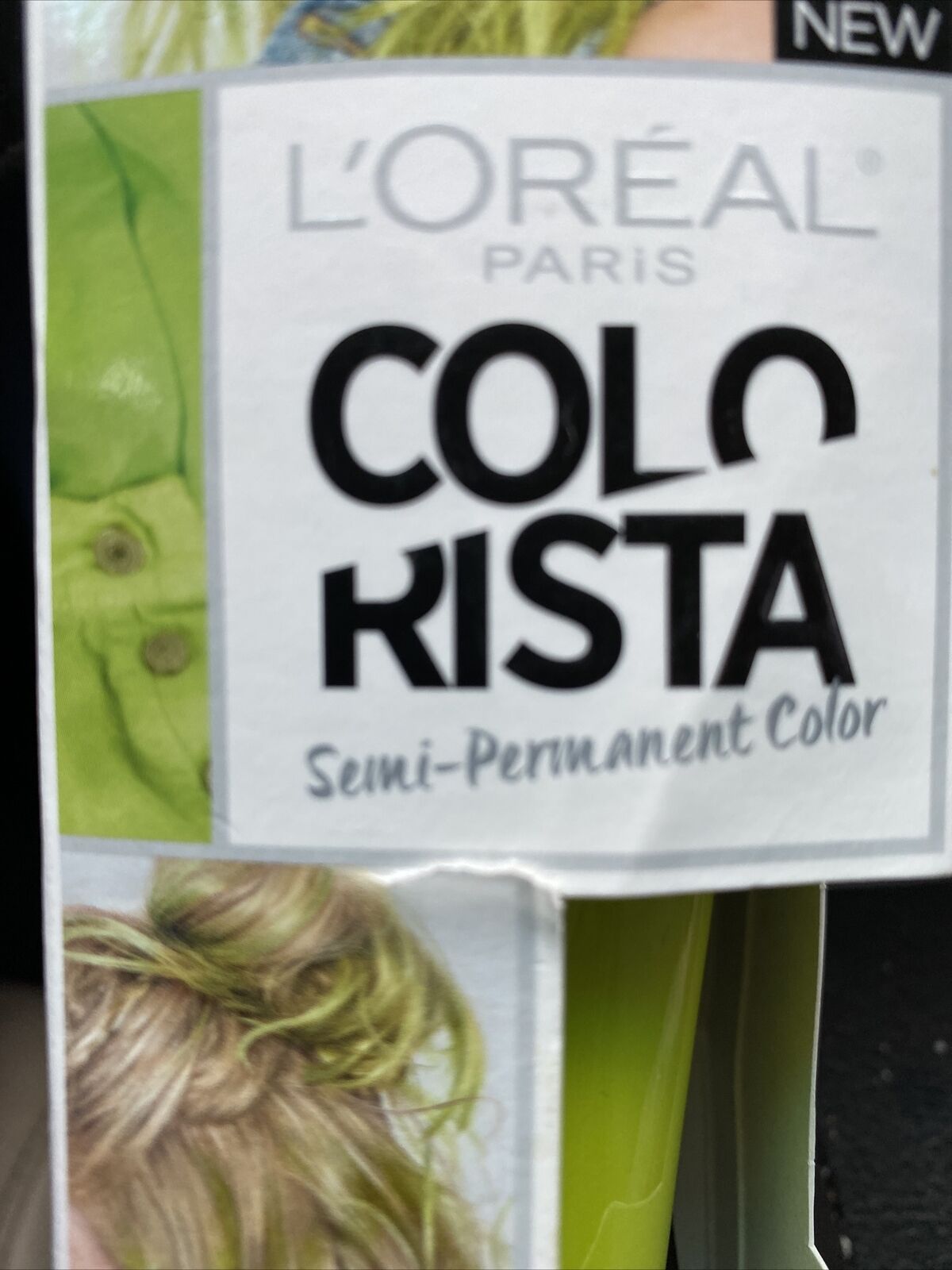 LOREAL COLORISTA COLO RISTA SEMI PERMANENT HAIR COLOR 800 LIME GREEN
