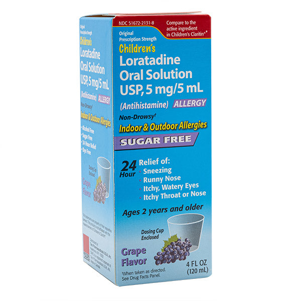 LORATADINE CHILD OS 5MG/5ML 120ML