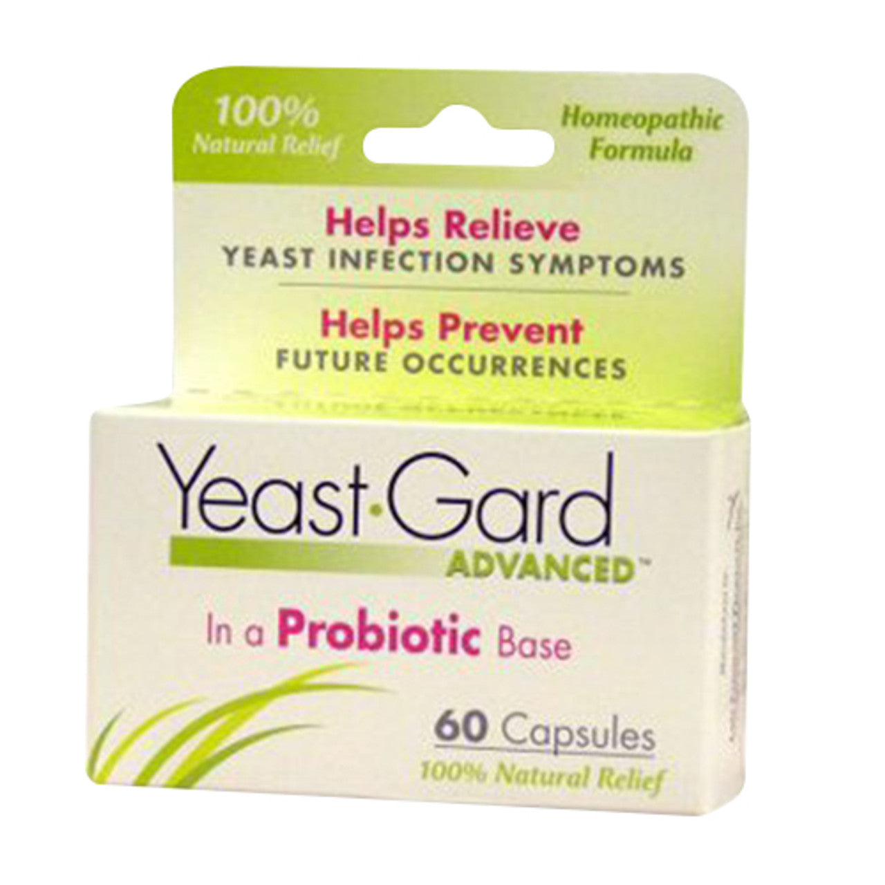 Yeast Gard Advanced Homeopathic Suppositories, Treatment With Probiotics 10 Ea