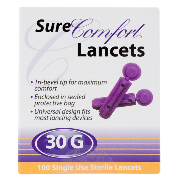 LANCETS 30G 100CT 100