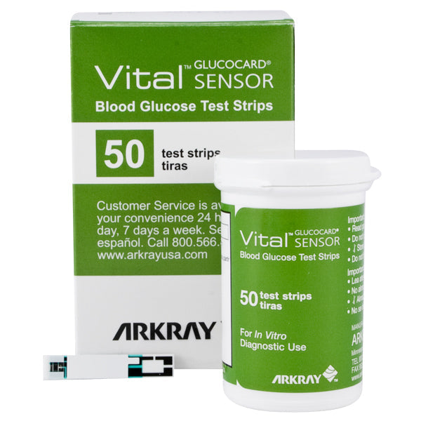 GLUCOCARD VITAL TEST STRIPS 50