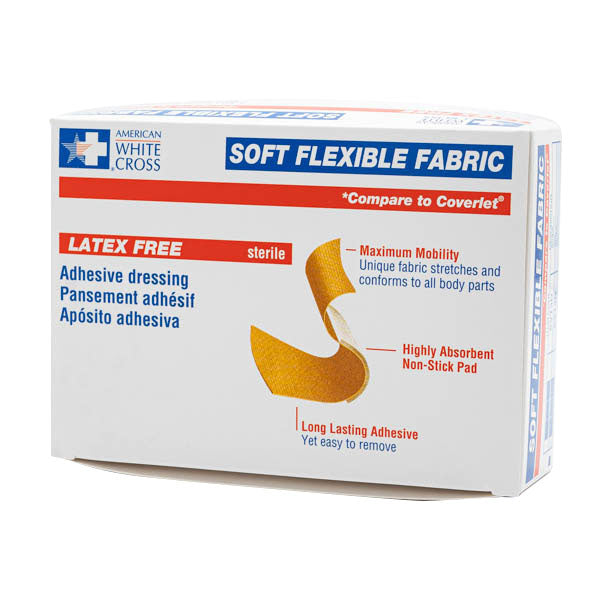BANDAGE FABRIC SOFT FLEX 1X3 100