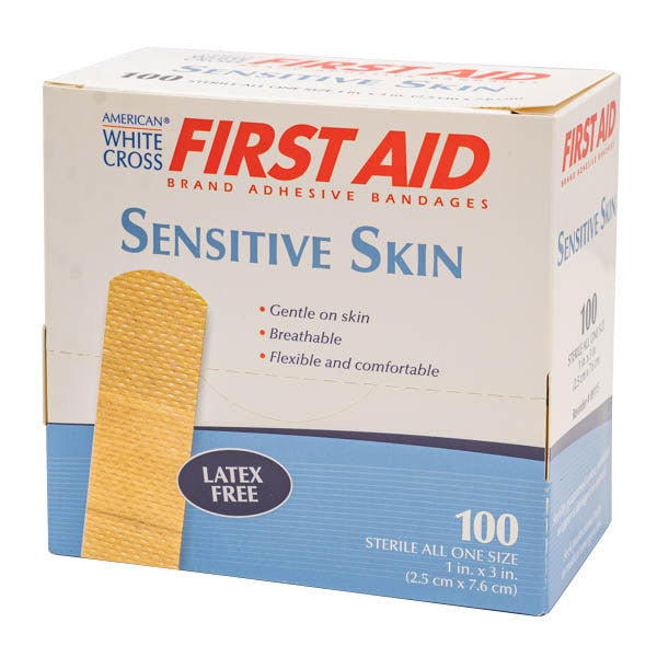 BANDAGE SENSITIVE SKIN 1 X 3 100