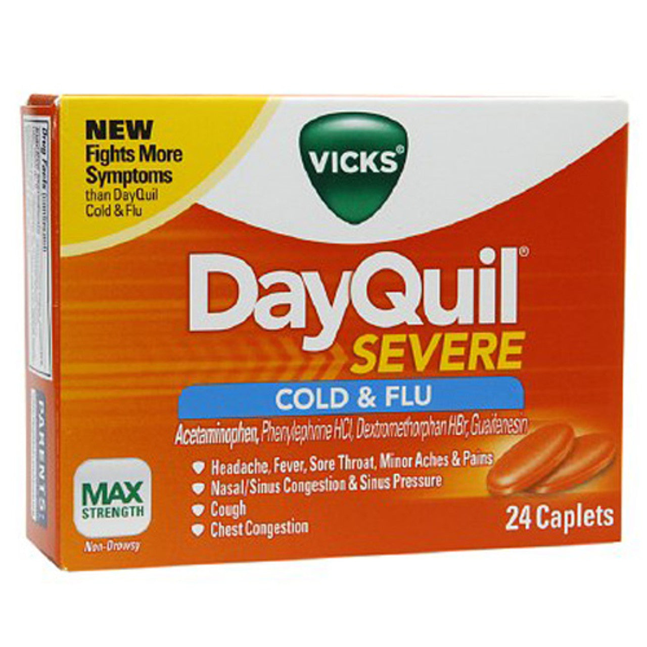 Vicks DayQuil Severe Cold & Flu Relief Liquid, 8 fl oz
