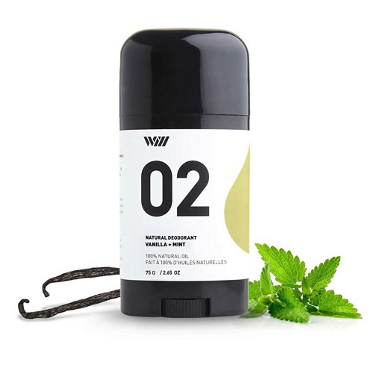 Way Of Will 02 Natural Deodorant Tea Tree and Pumpkin Seed, 2.65 Oz