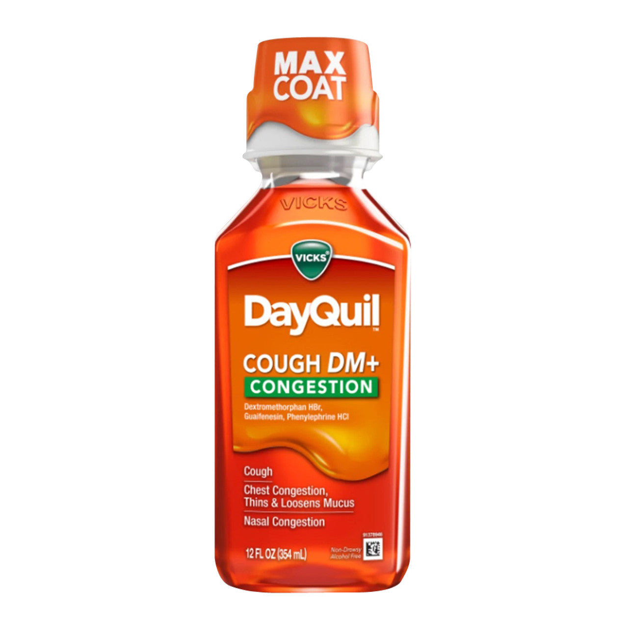 Vicks DayQuil Cough Cold And Flu Day Time Relief Liquid Capsules, 8 Ea