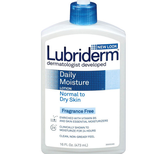 Lubriderm Daily Moisture Body Lotion, Fragrance-Free, 16 fl. oz