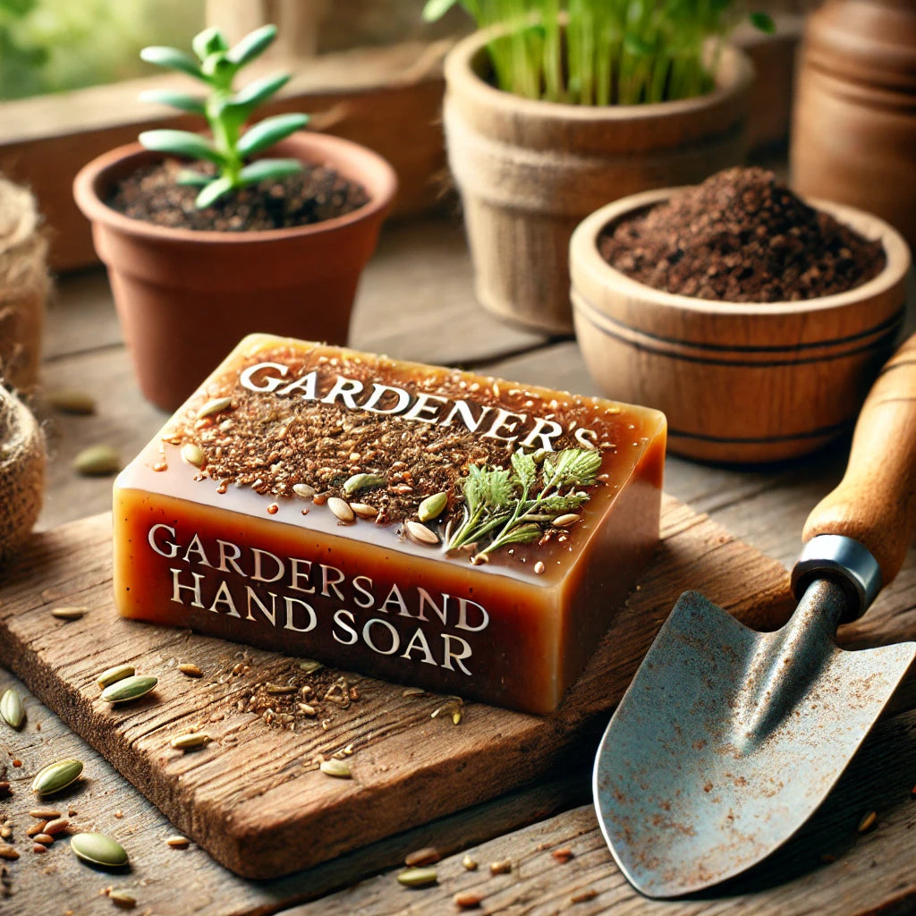organic gardener hand bar soap
