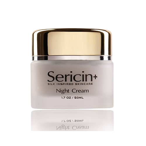 sericin night cream with silk protein